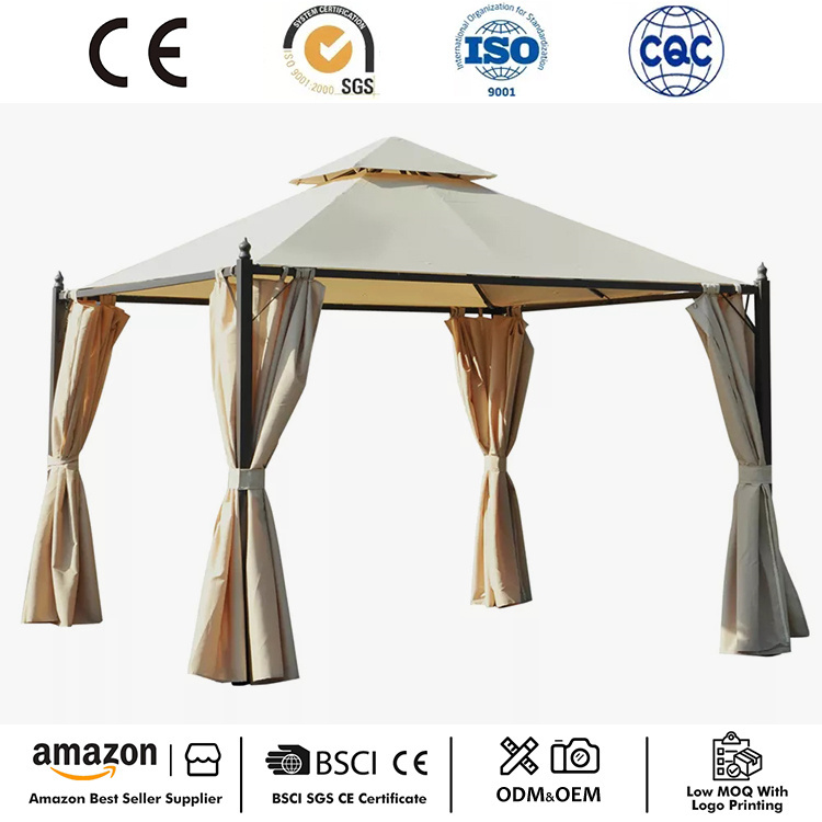 10 'x 10' metalinė terasos pavėsinė