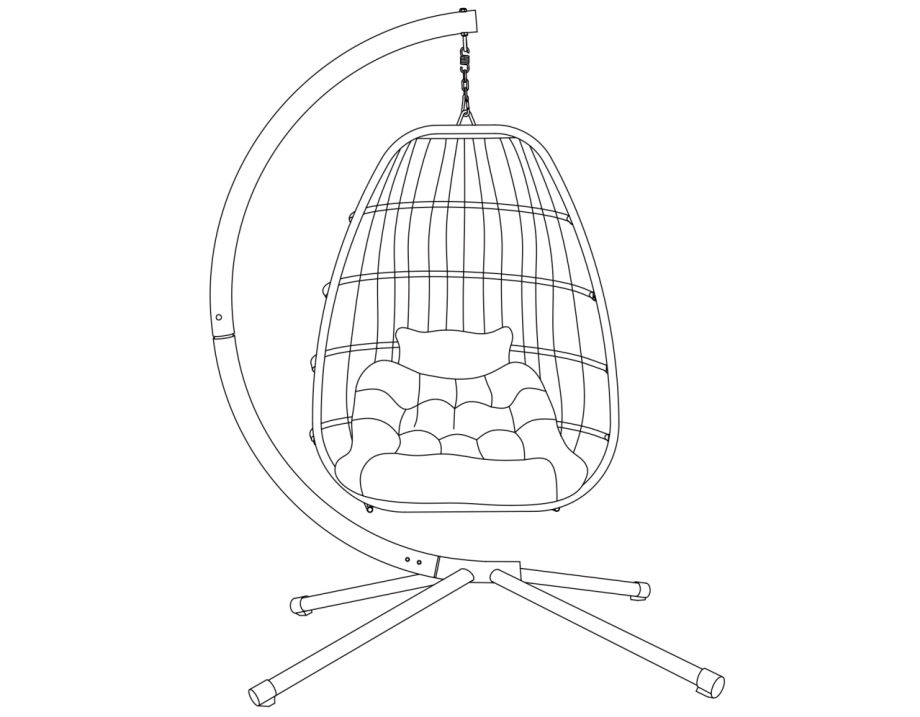 PATIO SWING KĖDĖS naudojimo vadovas