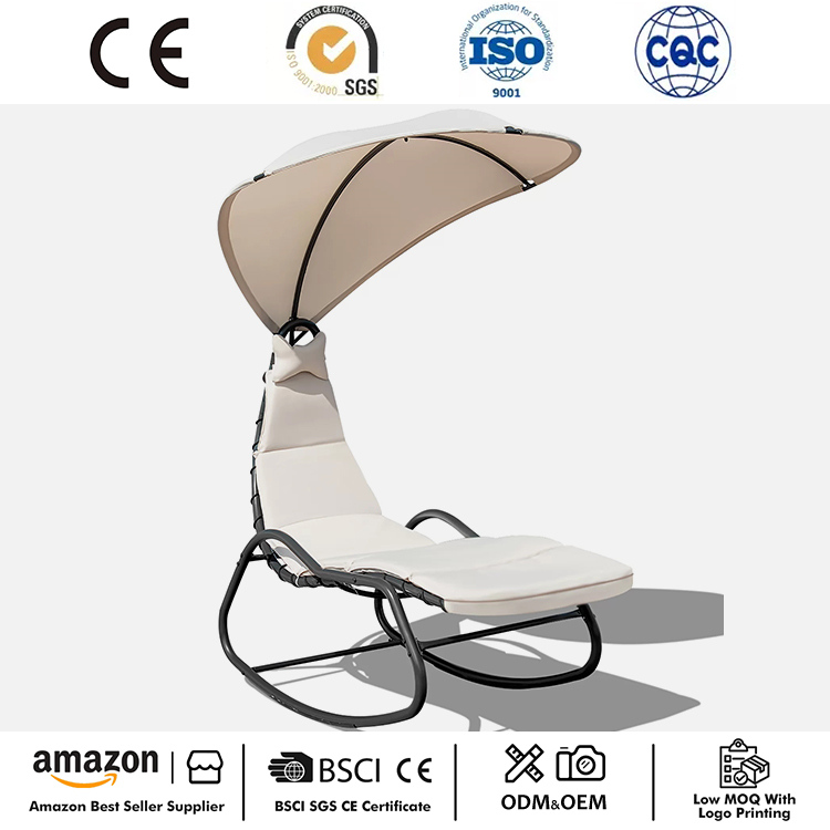 Outdoor Chaise Lounge Swing kėdė