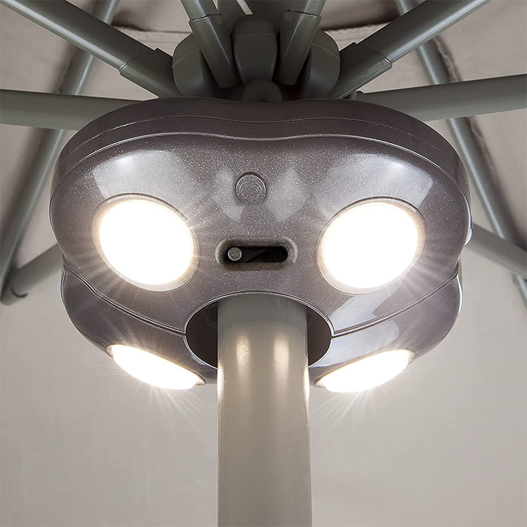 Patio LED skėčio lempa