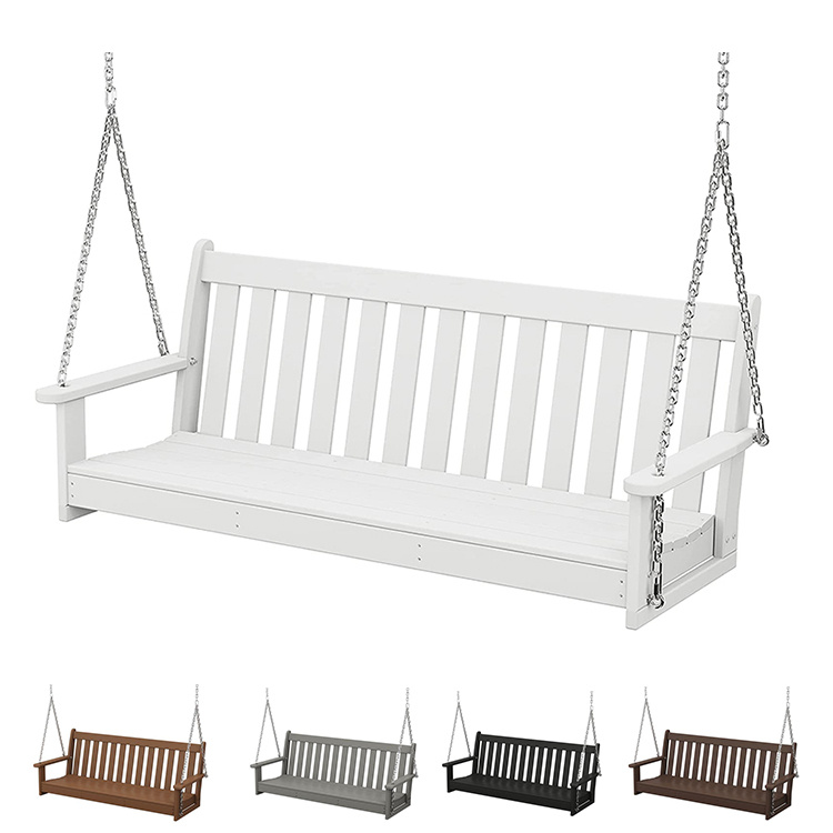 Polywood Bench Hamakas Verandos sūpynės kėdė